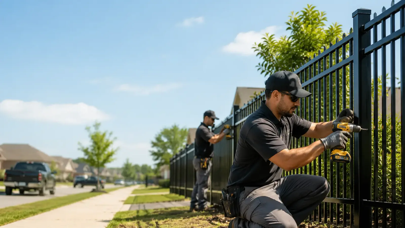 Metal Fence Installation in Torrington, CT